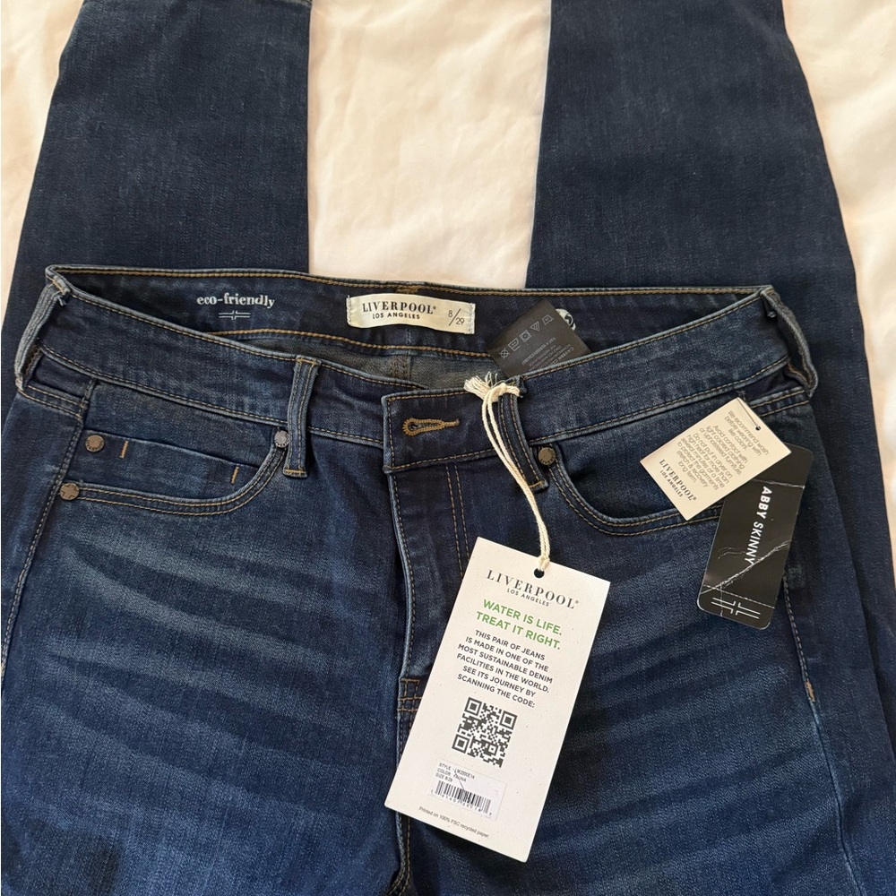 Liverpool Women's Dark Blue Skinny Jeans